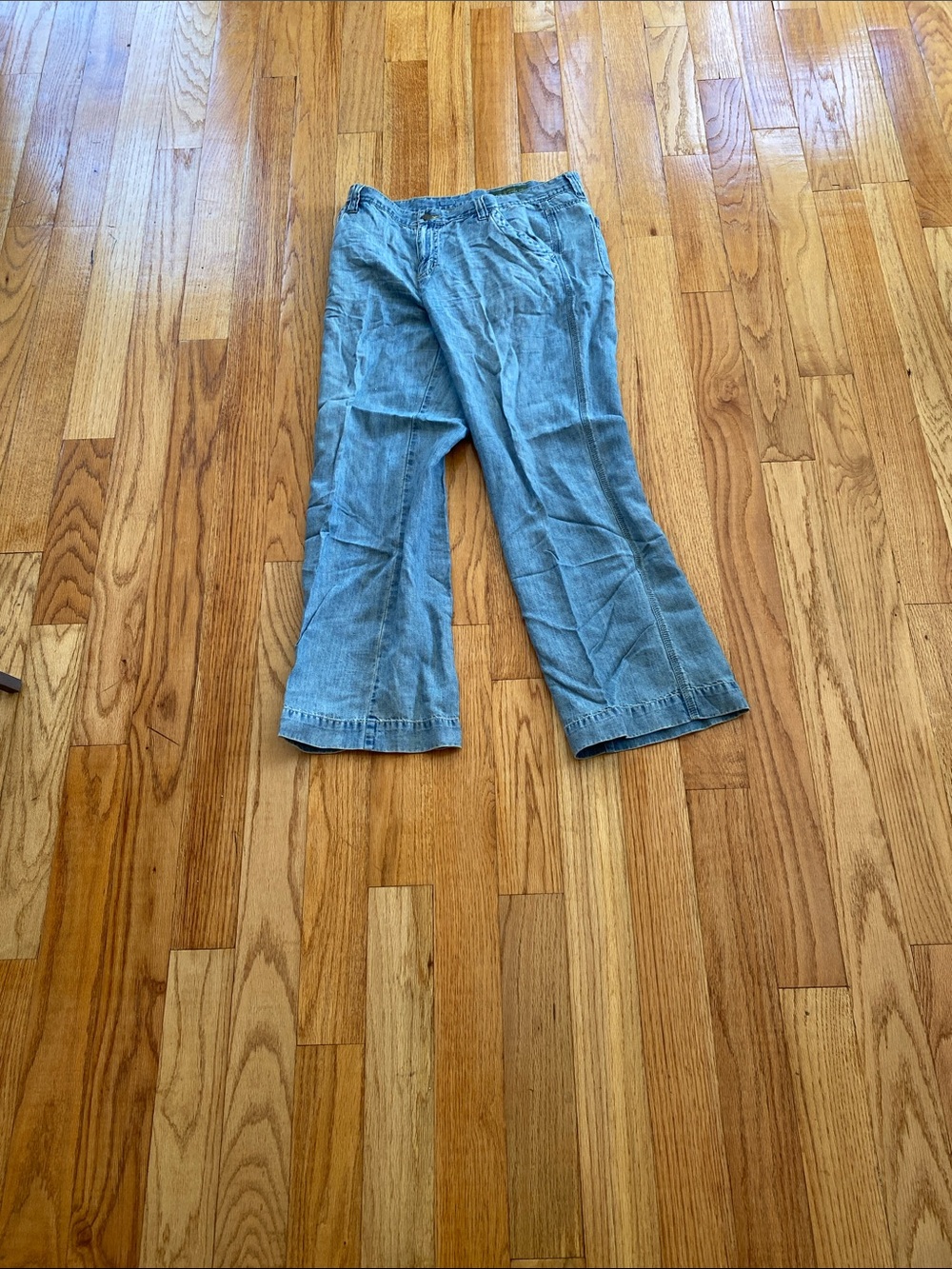 Ralph Lauren Light Blue Straight Leg Pants